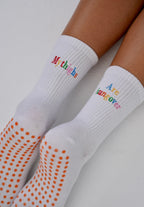 The Pilates Hungover socks